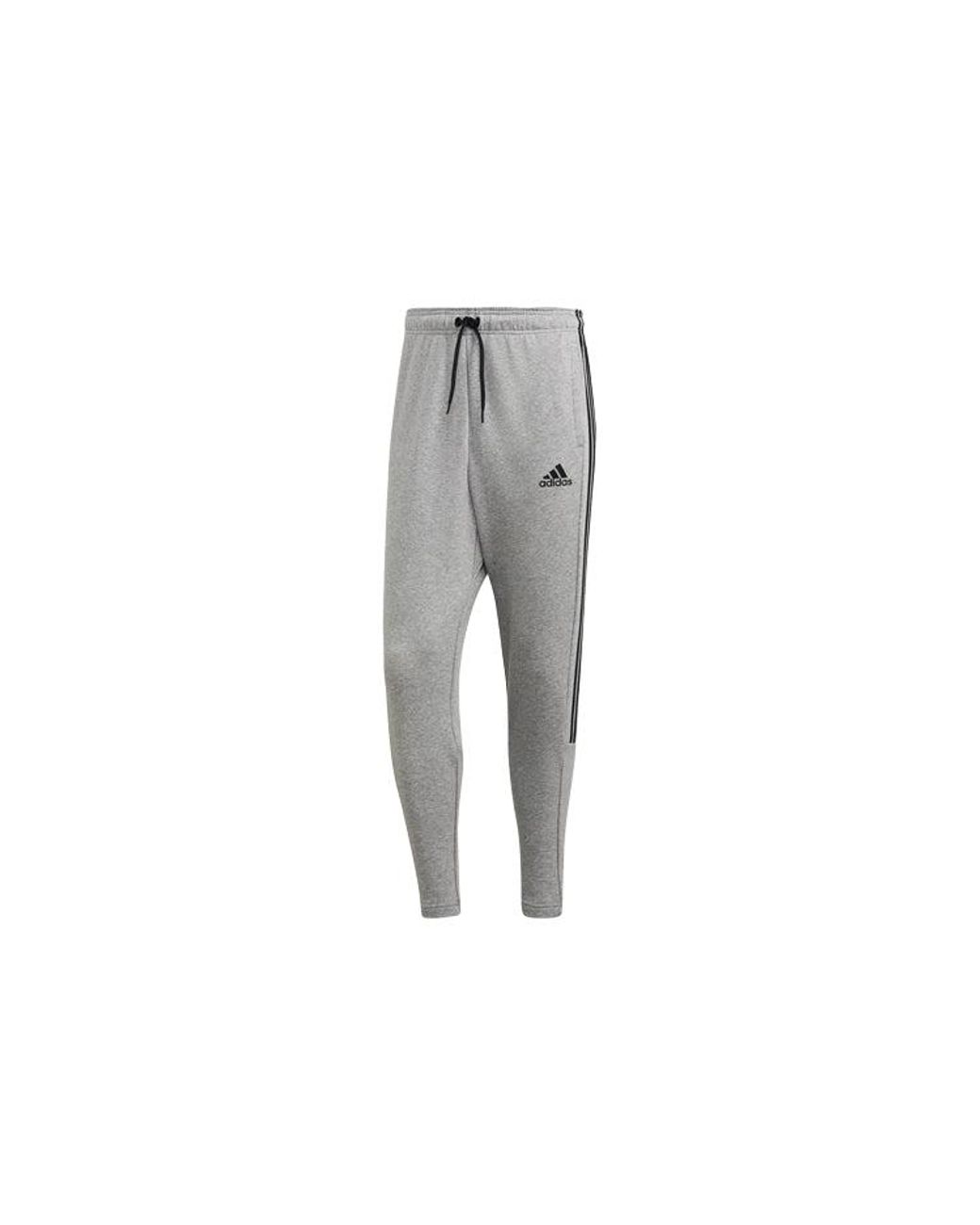 Adidas Gray Stripe Training Sports Long Pants for men