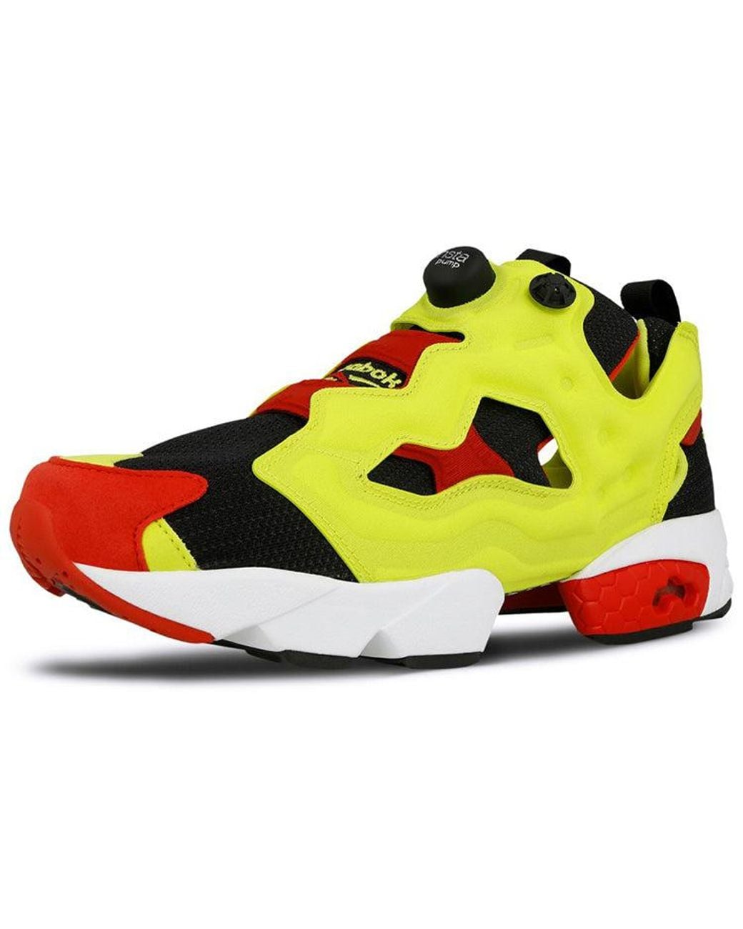 Reebok Yellow Instapump Fury X Boost 'og Meets Og' for men