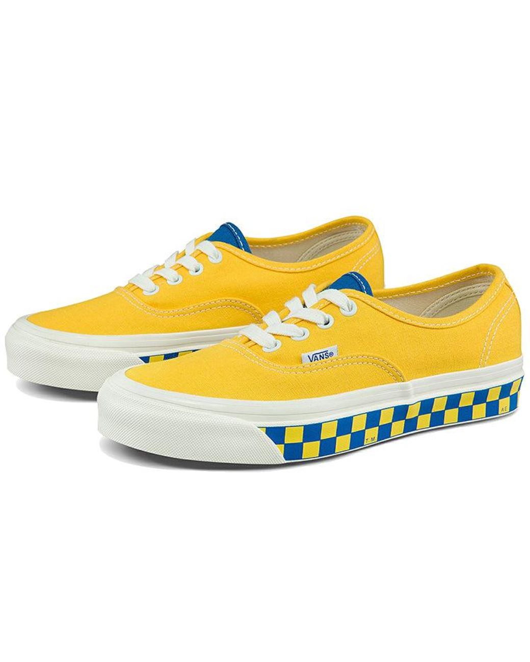 Vans Yellow Style 44 Plaid for men
