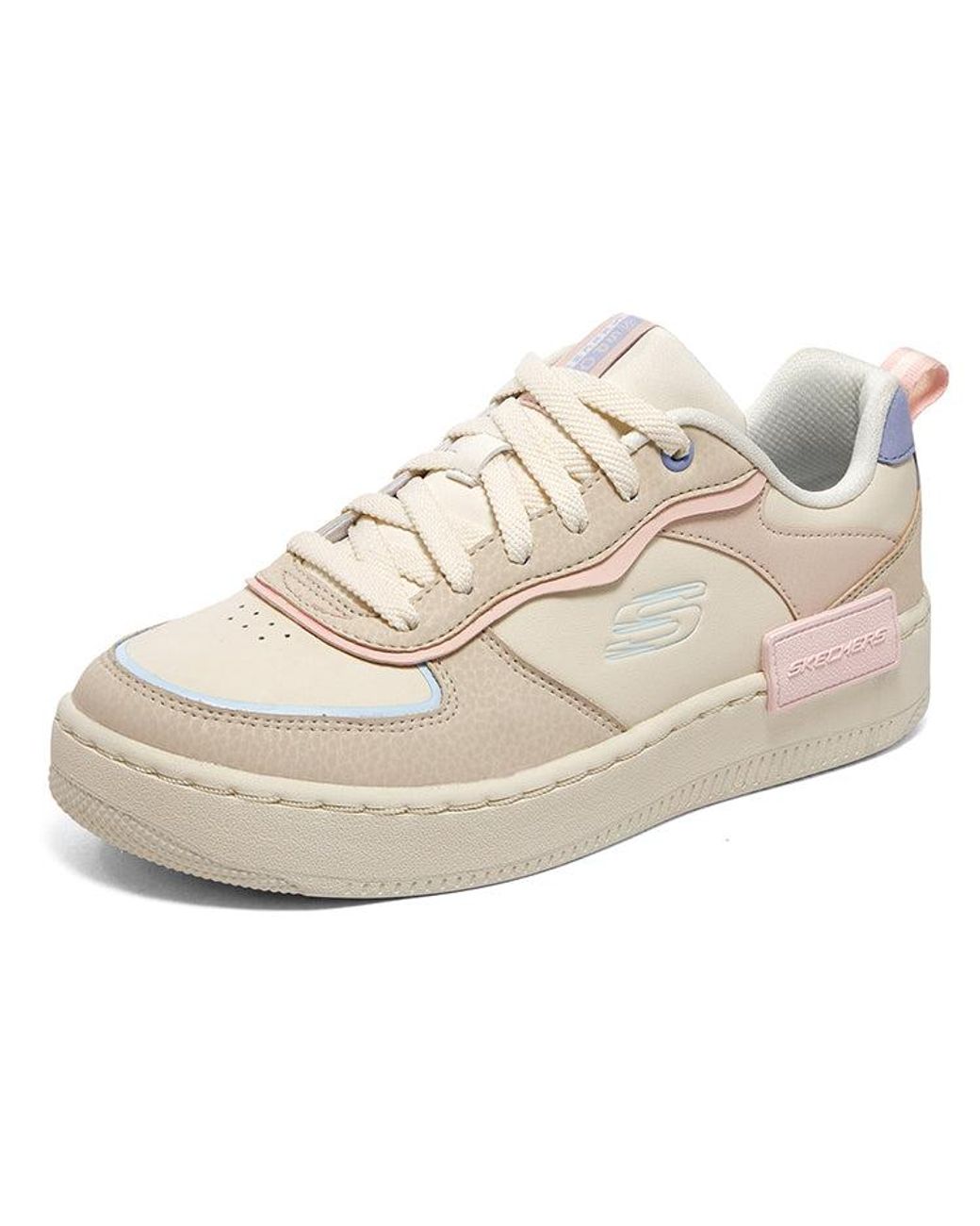 Skechers White (Wmns) Sport Court 92 Shoes 'Cream'