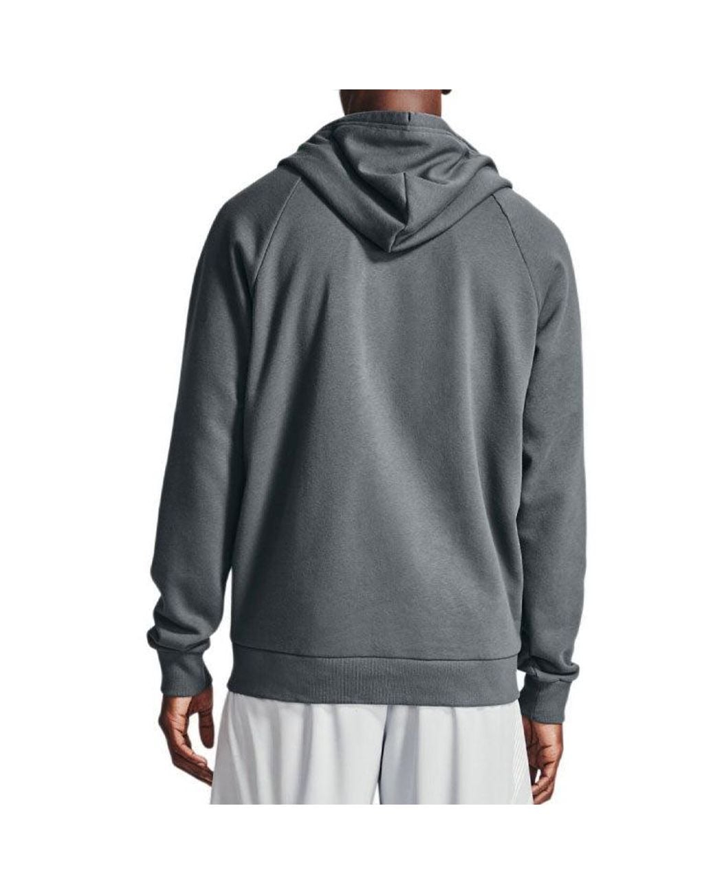 Under Armour Blue Casual Sports Hooded Logo Long Sleeves Jacket for men