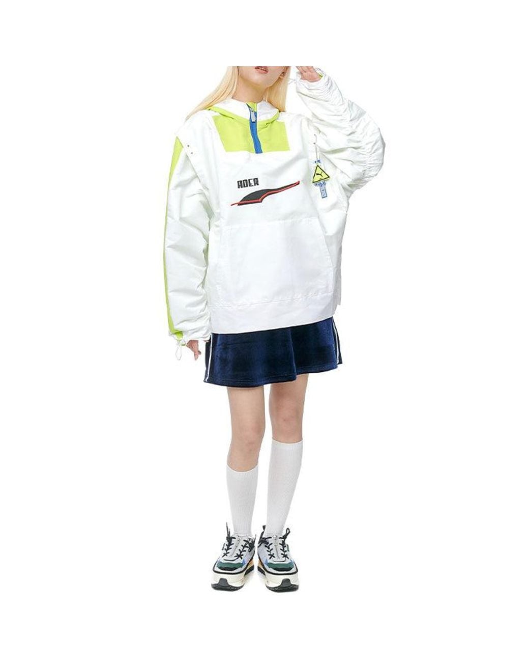 PUMA White X Ader Error Hoodie for men