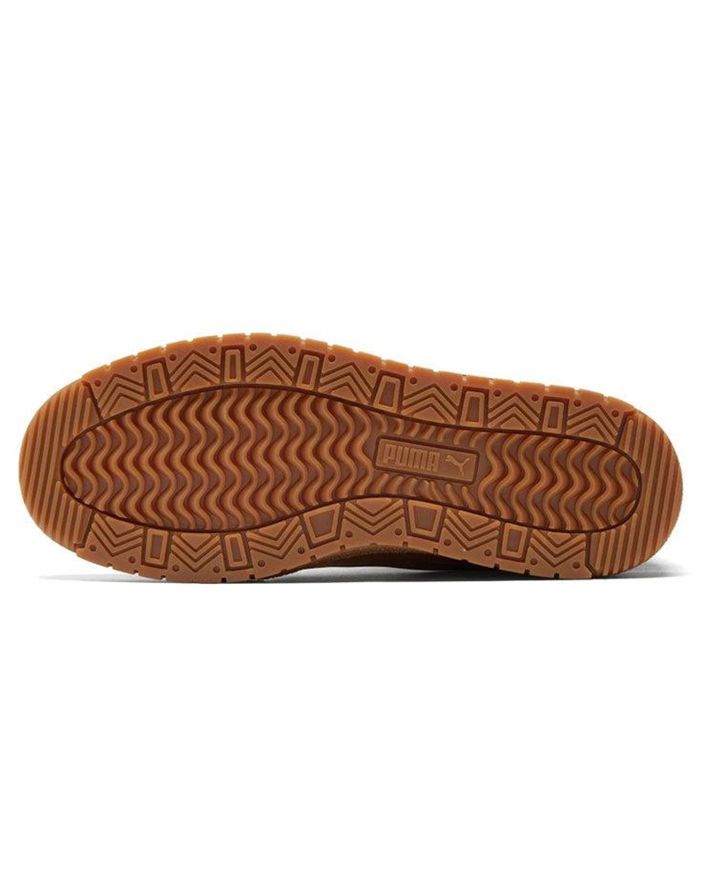 PUMA Brown Maison Kitsune X Ralph Sampson 70 Mid Gum' for men