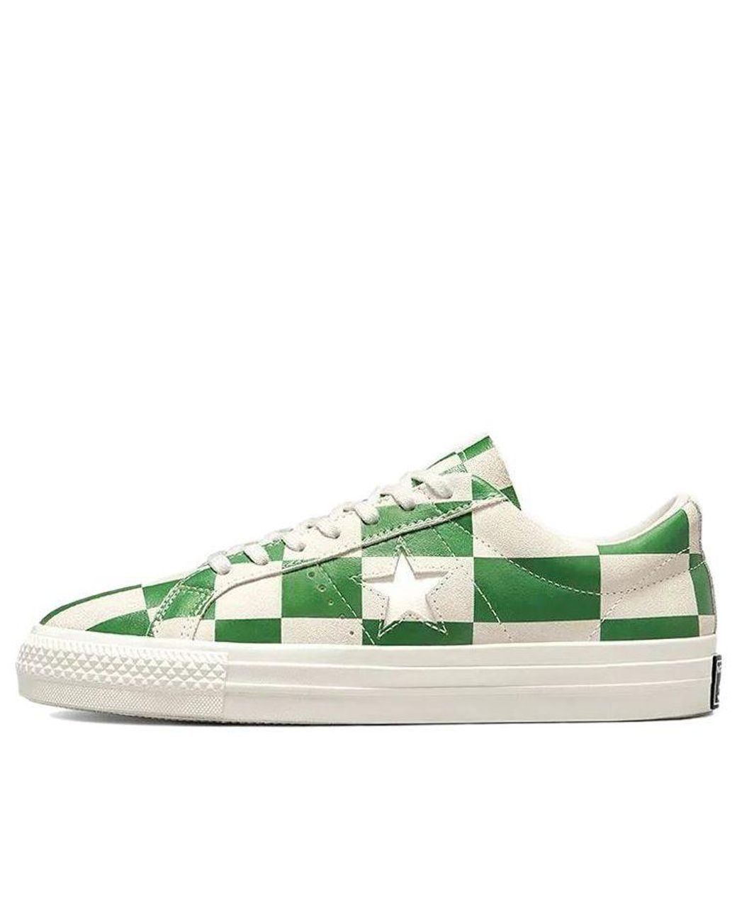 Converse Green One Star Low 'Warped Board for men