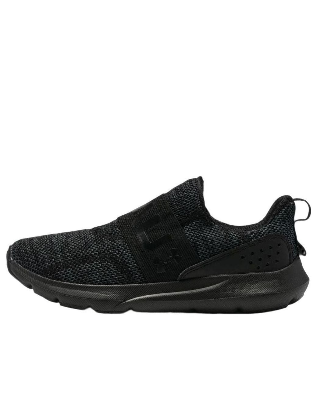 Under Armour Black (Wmns) Surge 3 Slip 'Triple'