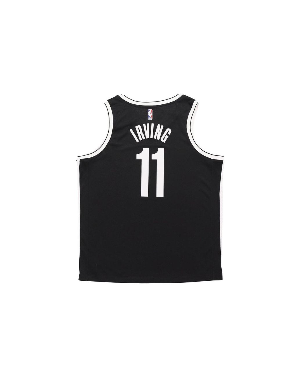 Nike Black Nba Sports Basketball Jersey/Vest Sw Fan Edition 20-21 Season Brooklyn Nets Kyrie Irving 11 for men