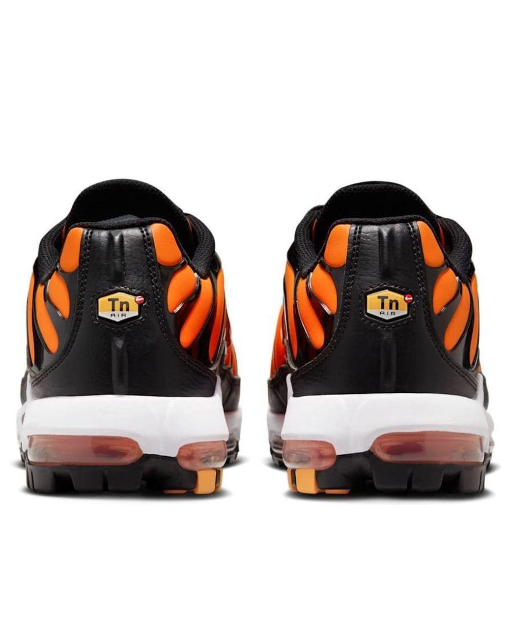 Nike Orange Air Max Plus G Golf Shoes for men