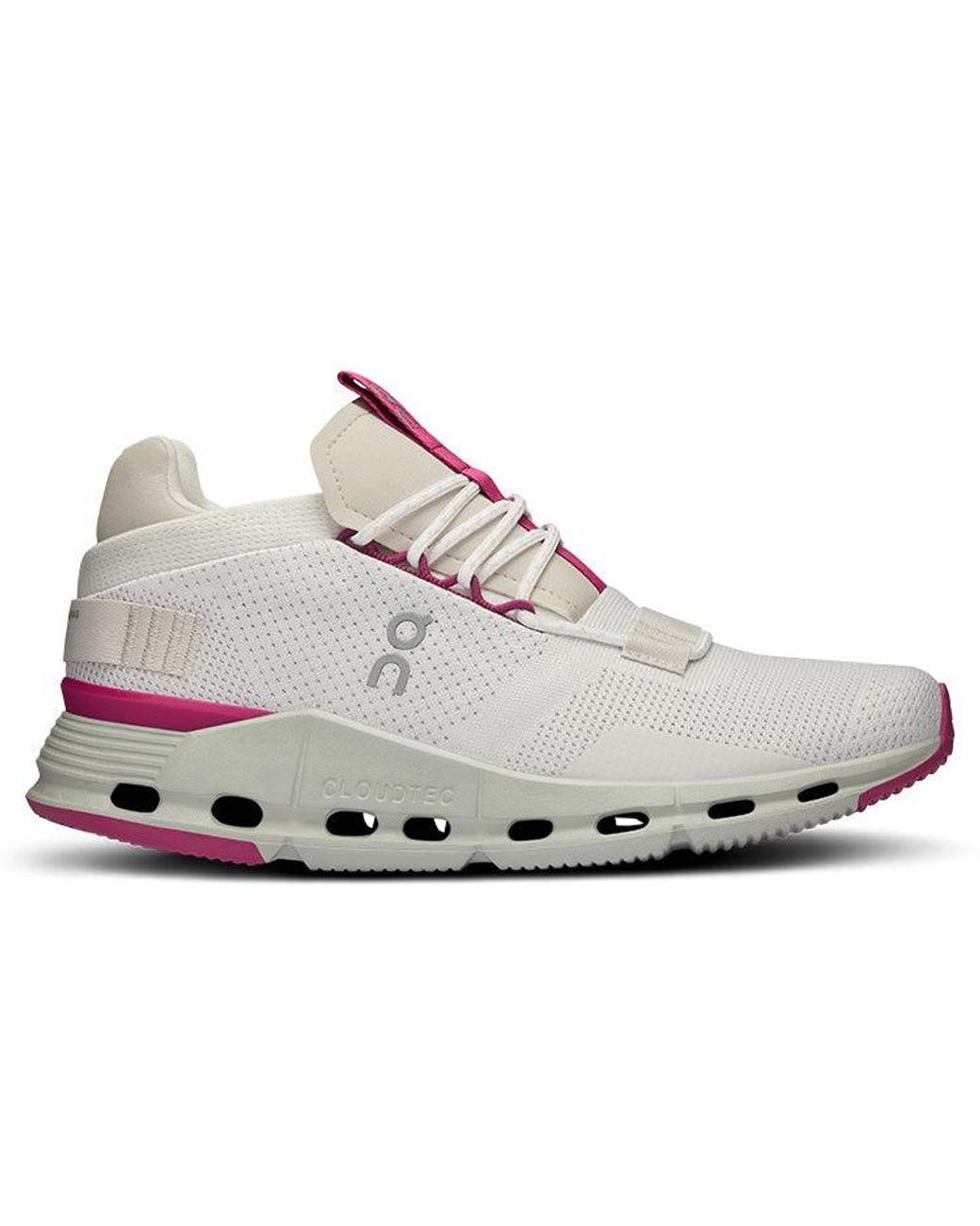 On Shoes White (Wmns) Cloudnova 'Undyed Carnation'