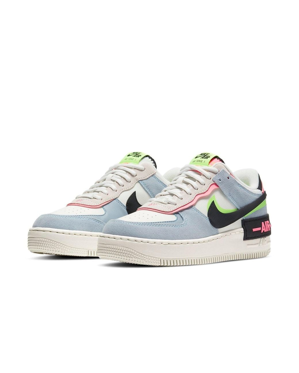 Nike Blue (Wmns) Air Force 1 Shadow 'Sunset Pulse'