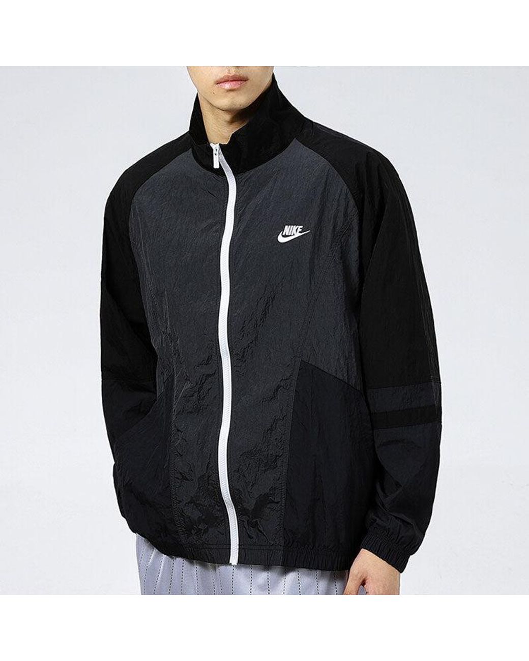 Nike Blue As Sportswear Trend Ul Jkt Jacket Anthracite for men