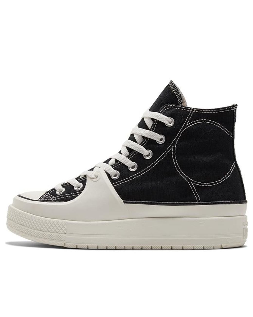 Converse Black Chuck Taylor All Star Construct Hi for men