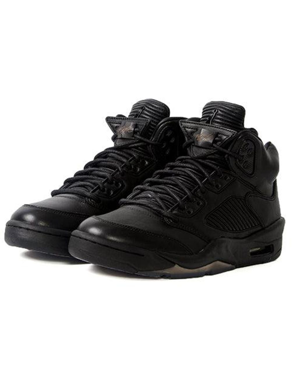 Nike Black 5 Retro Premium 'Triple' for men