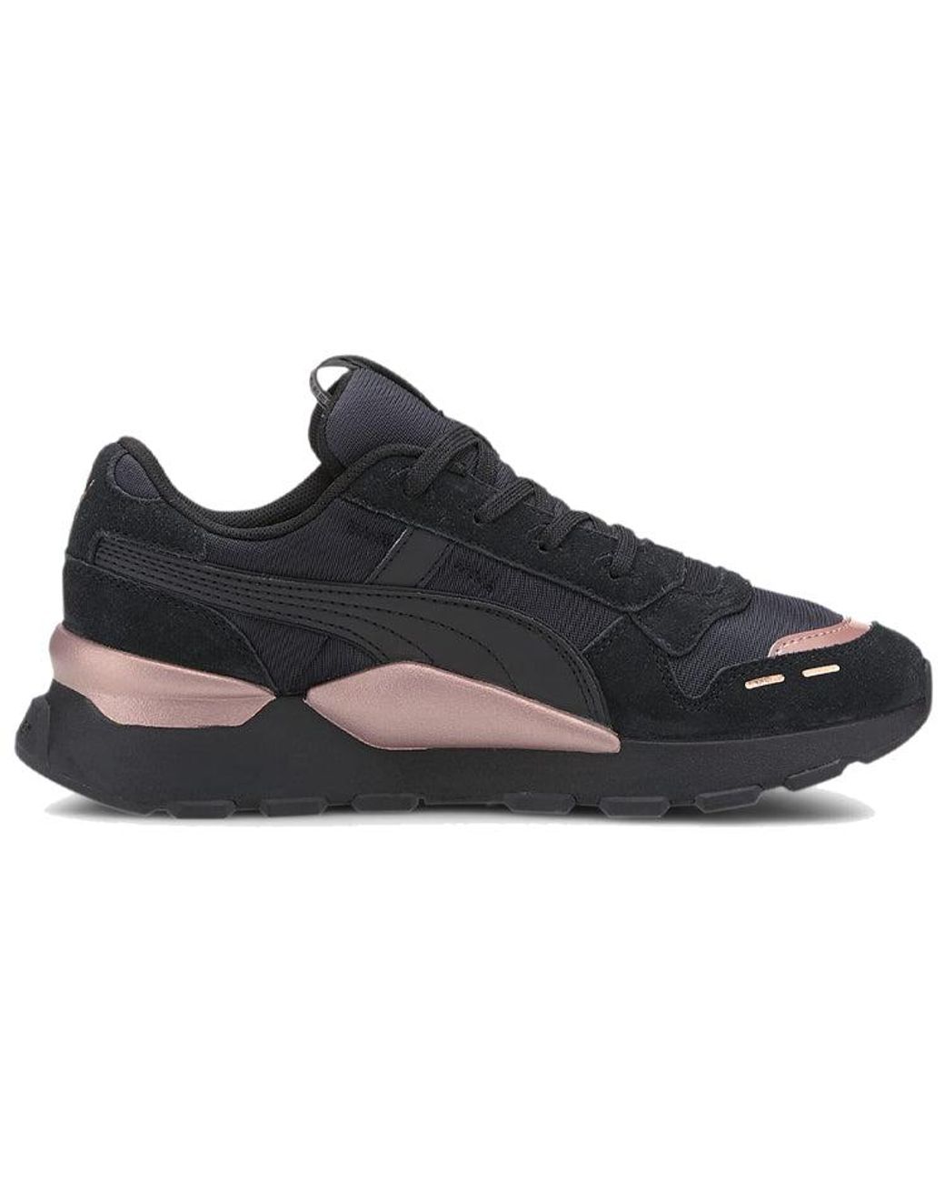 PUMA Black (Wmns) Rs 2.0 'Mono Metal