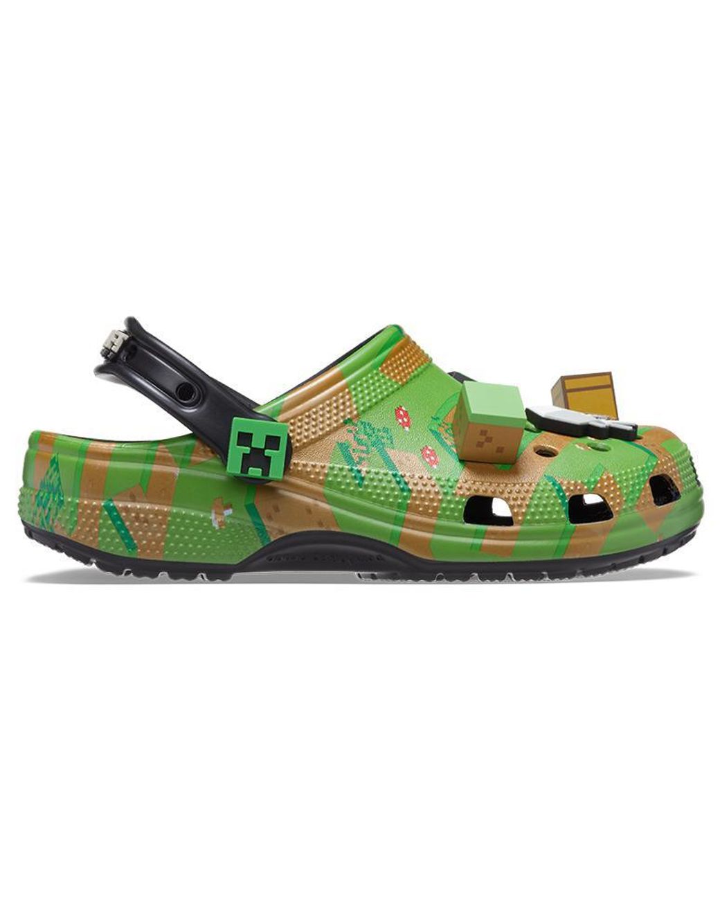 CROCSTM Green Mincraft Classic Clog Zoccoli for men