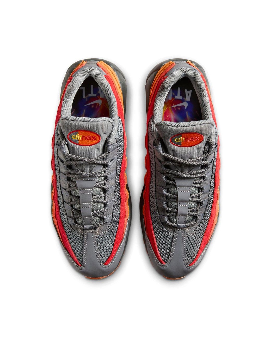 Nike Red Air Max 95 Premium 'Atlanta' for men