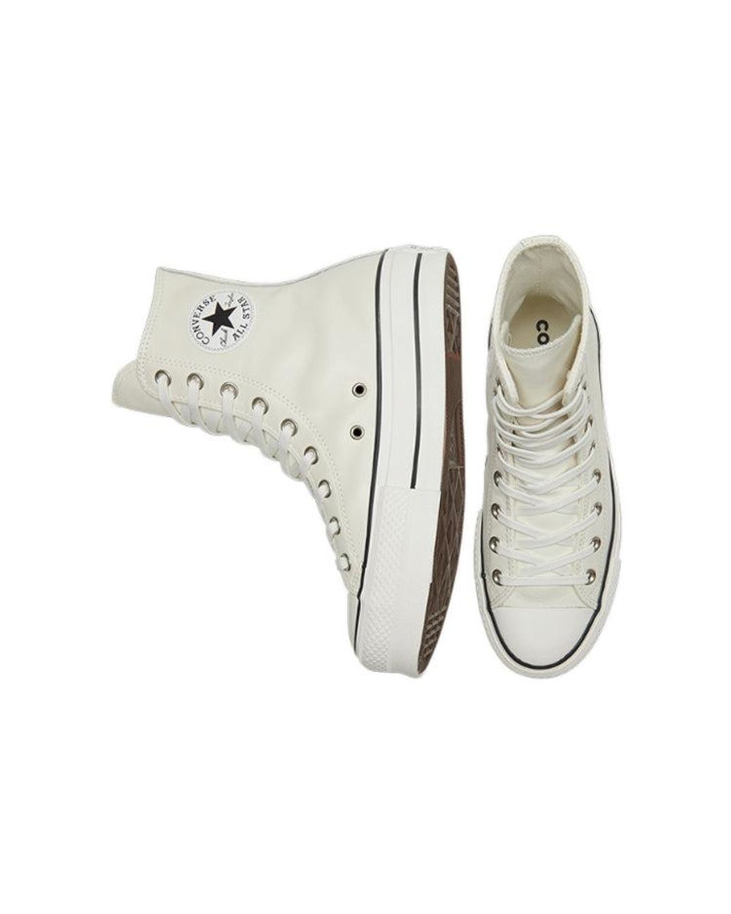 Converse Metallic (Wmns) Chuck Taylor All Star Lift X-High 'Egret'