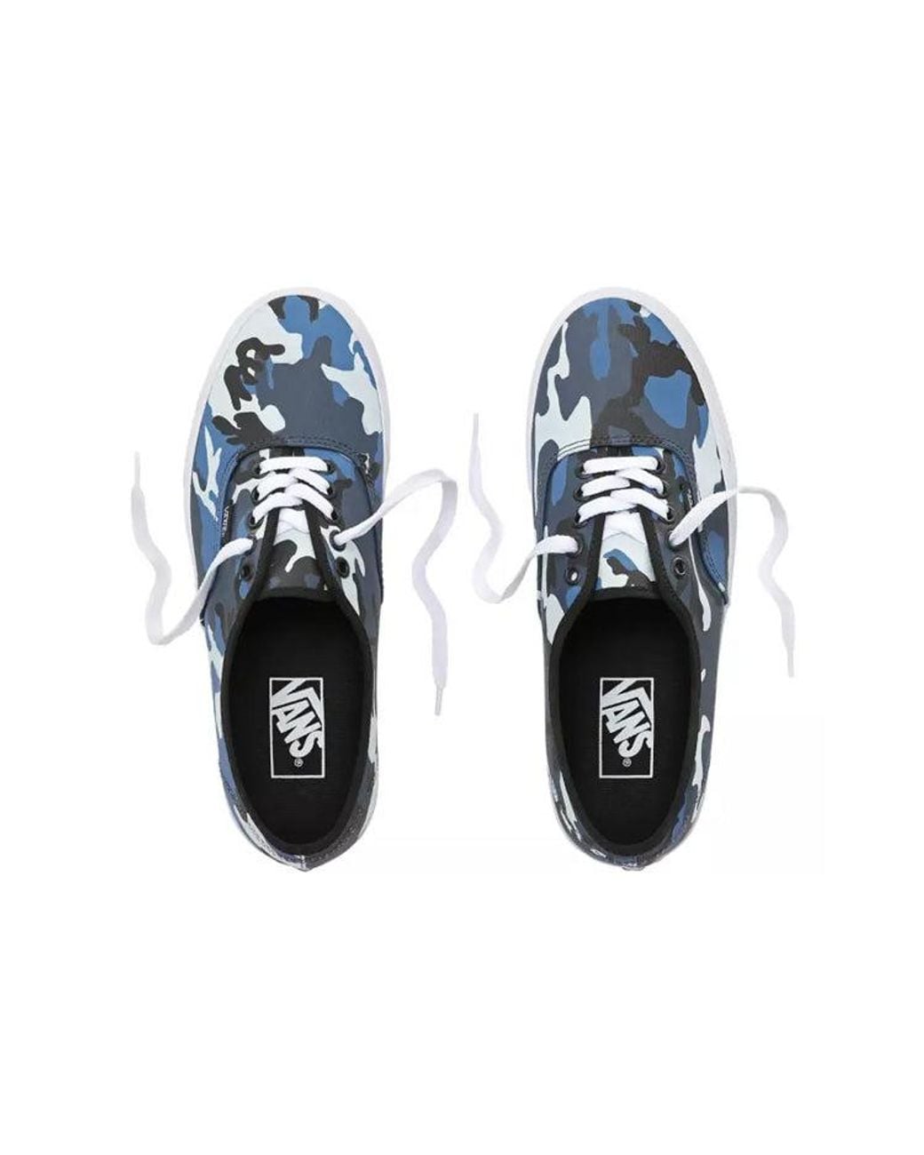 Vans Blue Authentic 'Camo Pop' for men