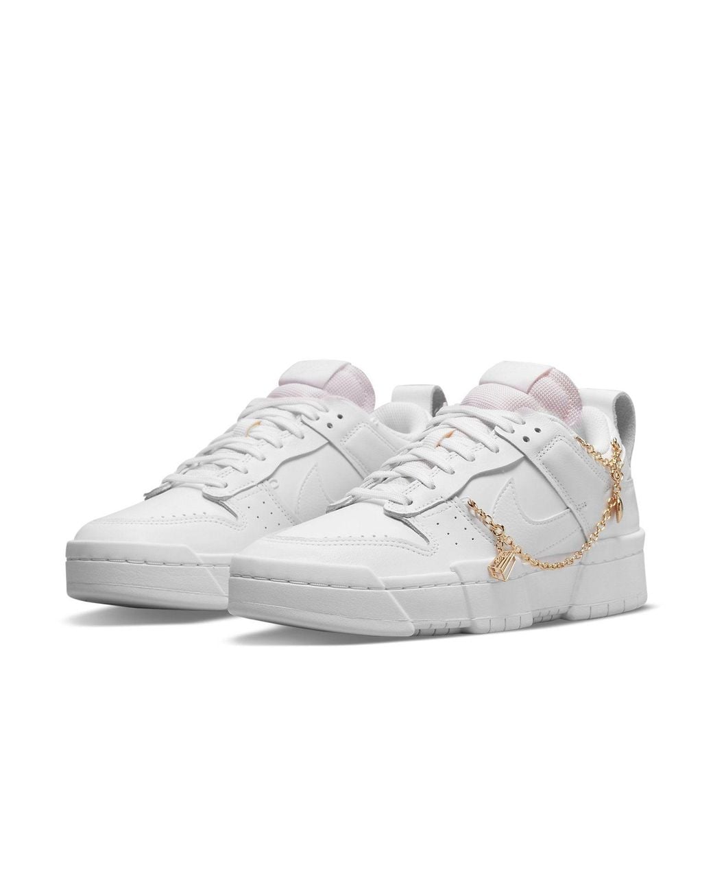 Nike White (Wmns) Dunk Low Disrupt 'Lucky Charms'