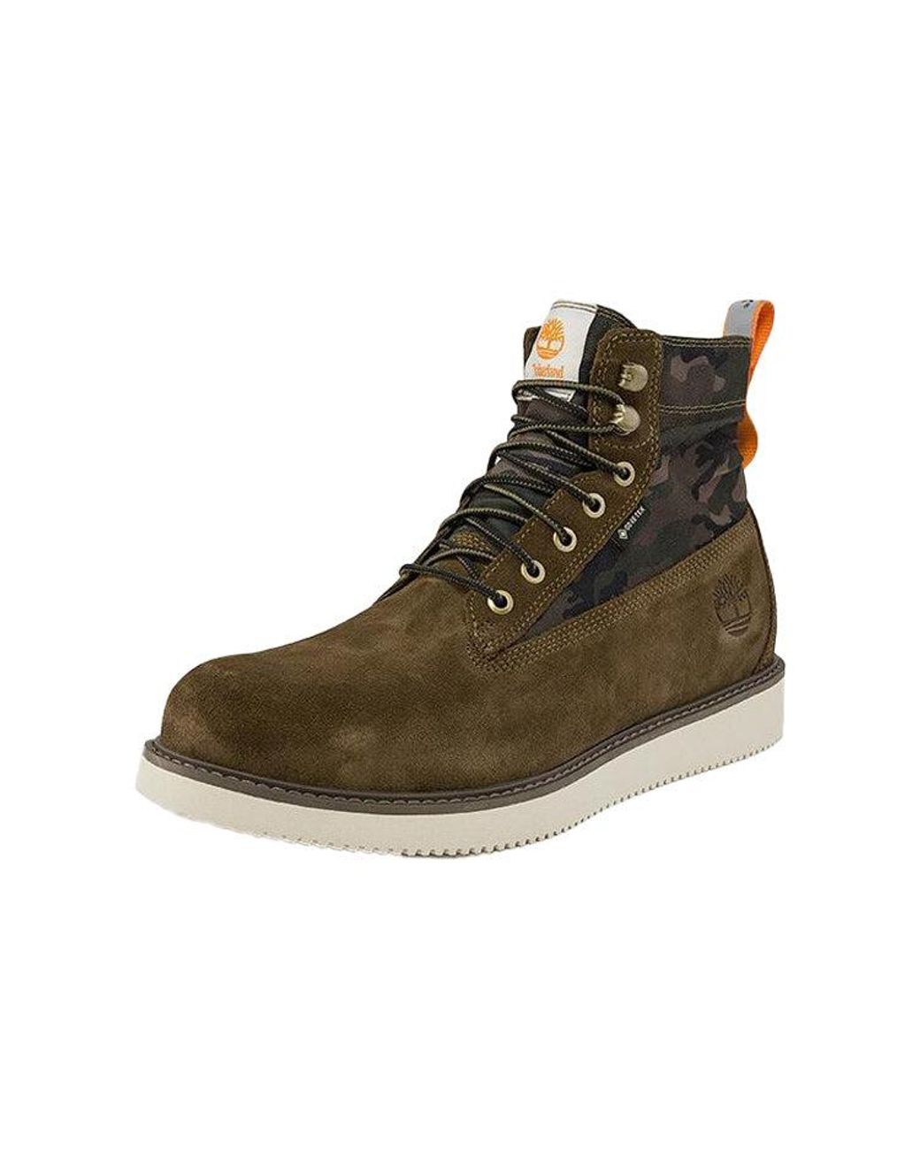 Timberland Brown Vibram 6 Inch Premium Wide Fit Boots for men