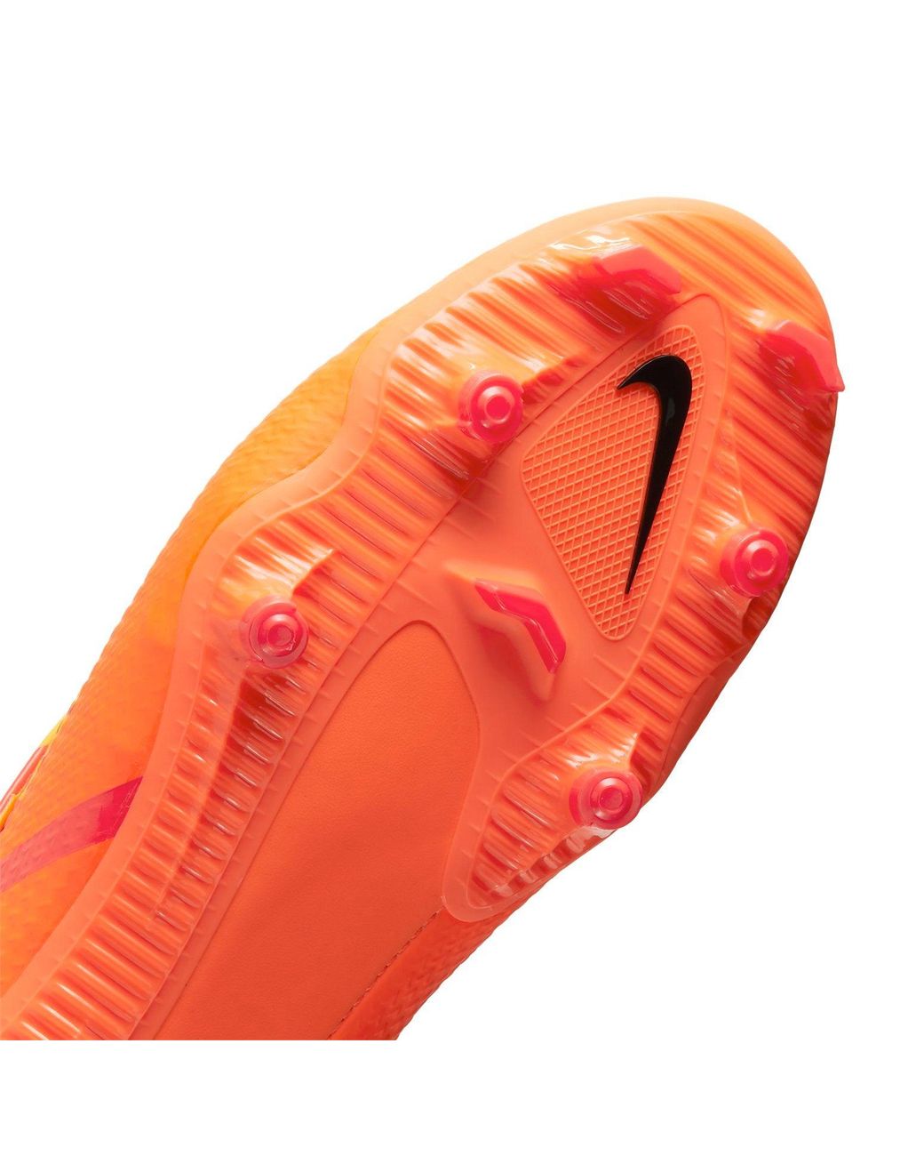 Nike Orange Phantom Gt2 Academy Flyease Fg Mg for men