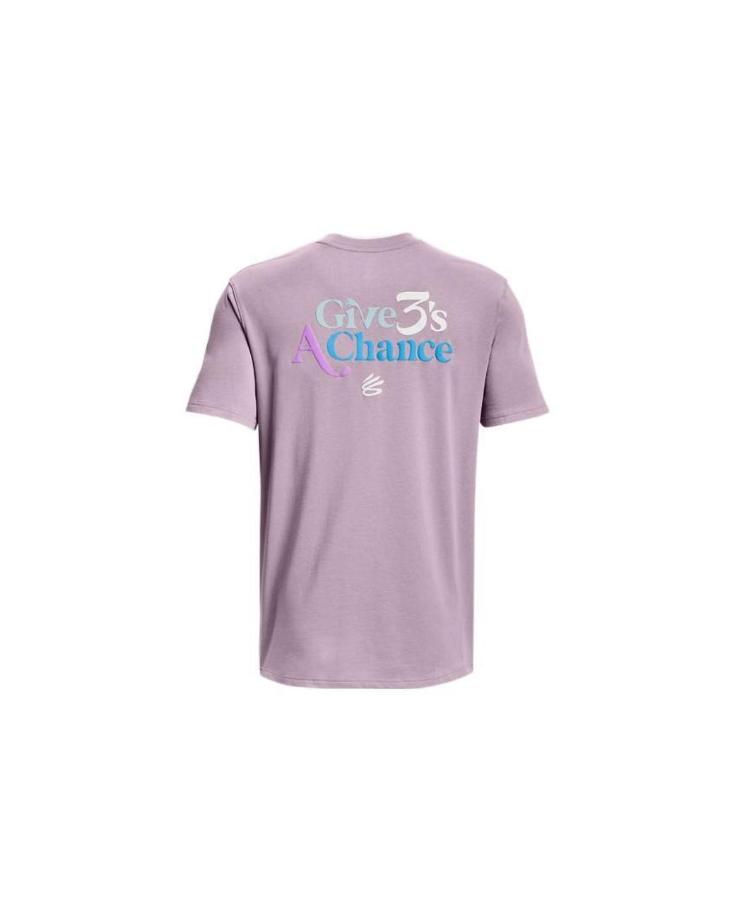 Under Armour Purple Curry 3's Hvyweight T-Shirt 'Lilac' for men
