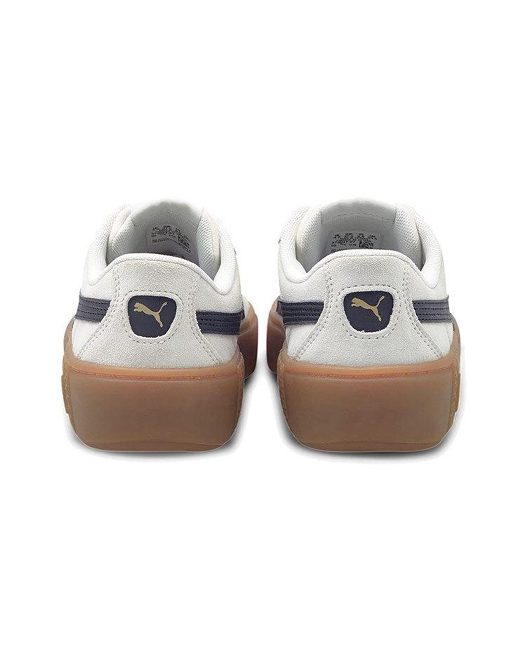 PUMA White (Wmns) Smash Platform V2 Sd Gum'
