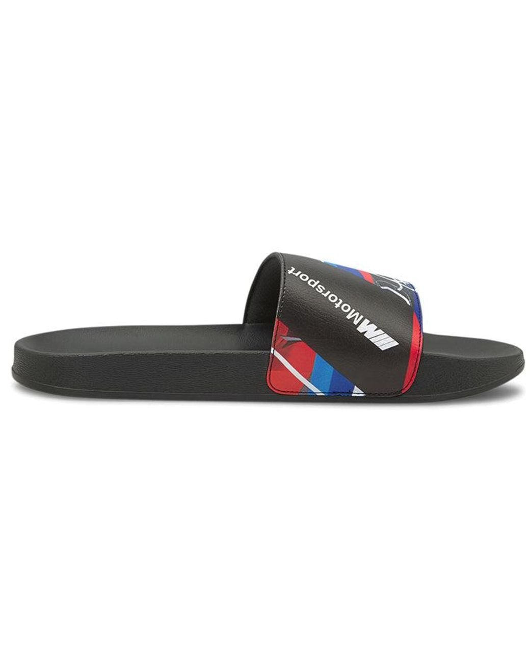 PUMA Blue Bmw Motorsport X Leadcat Slide 'Graphic for men