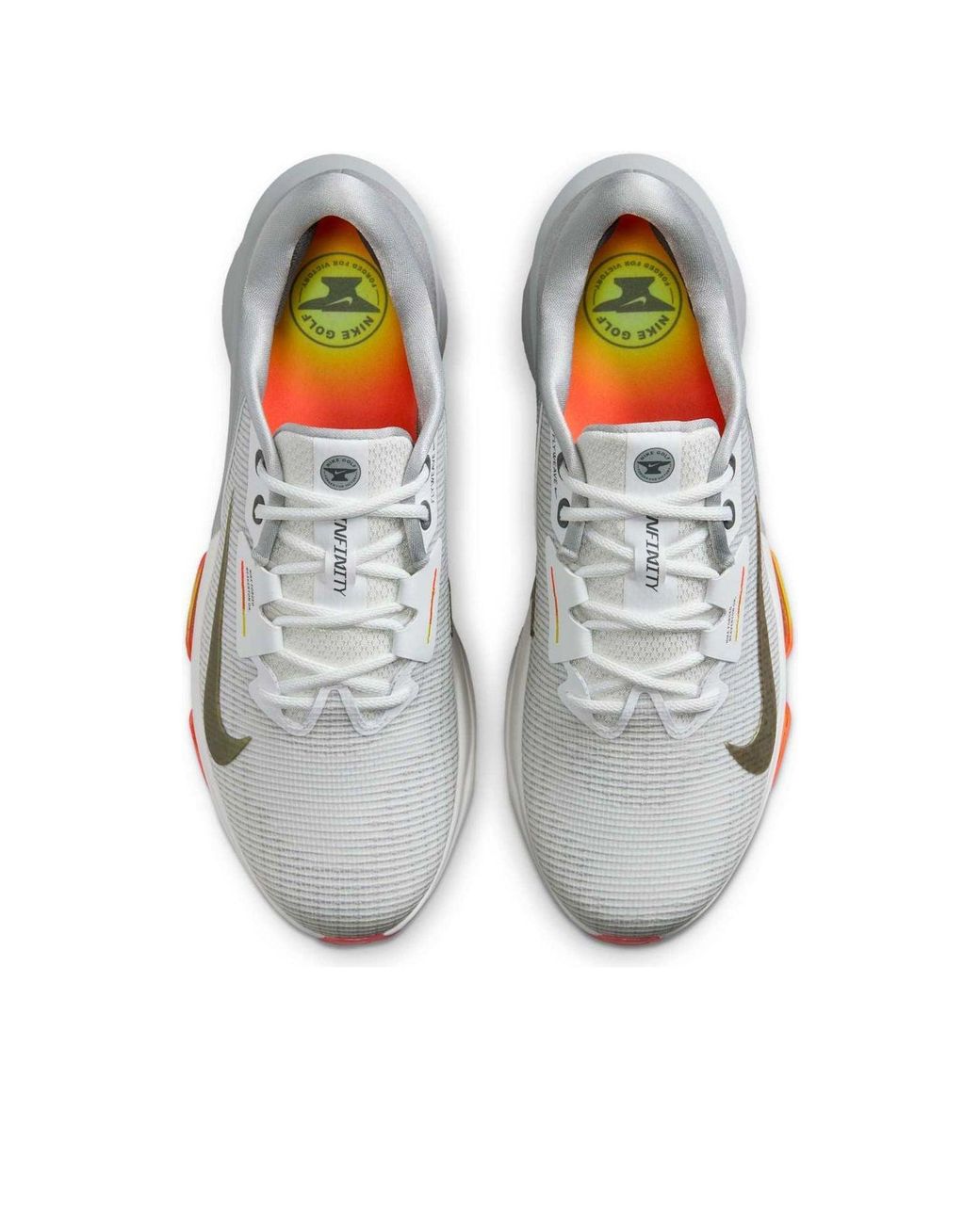 Nike Gray Infinity Tour 2 Wide 'Summit Metallic Iron' Hv4159-100 for men