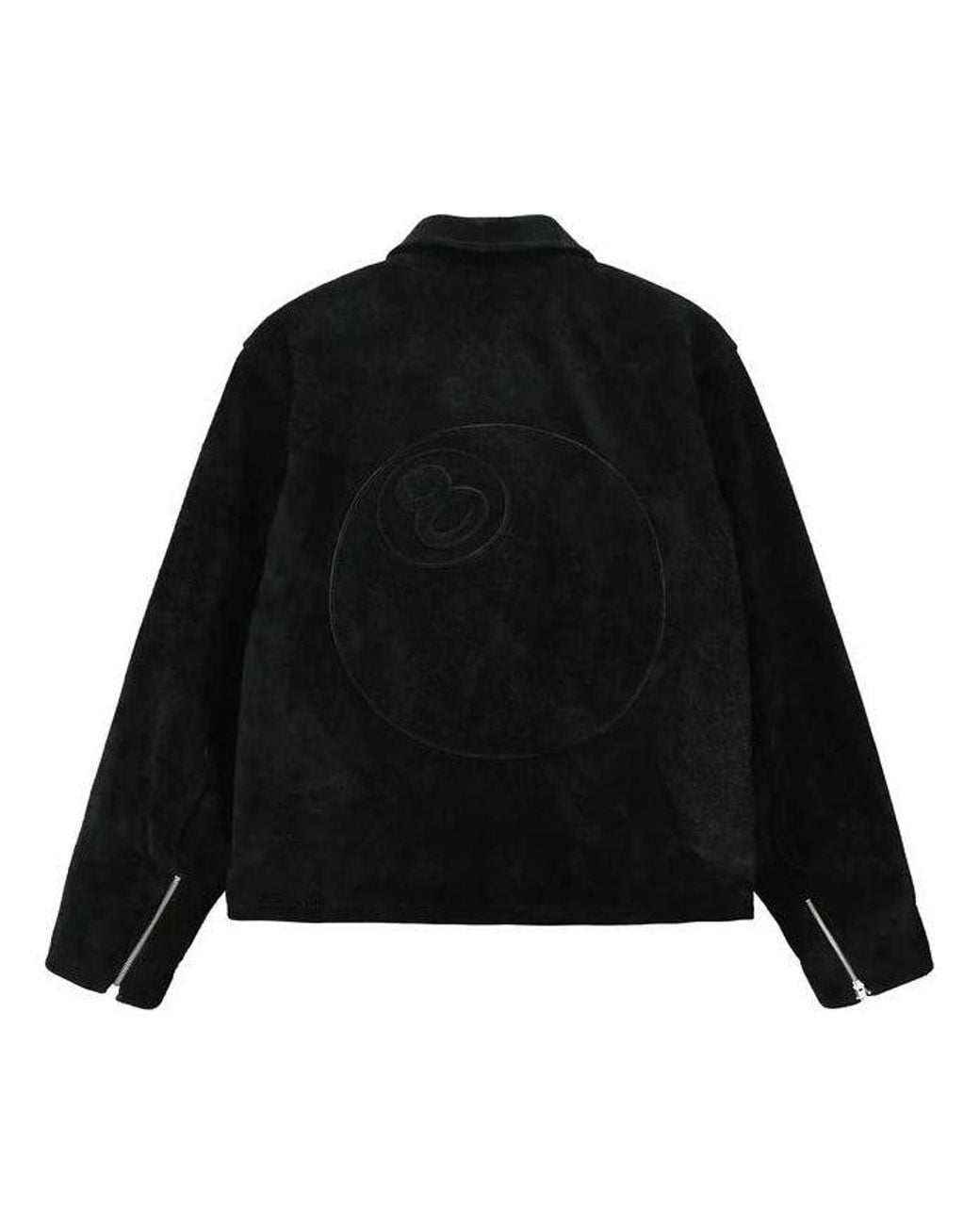 ジャケット・アウター STUSSY 22aw 8 BALL SUEDE BING JACKET stussy-black-8-Ball-Suede-Bing