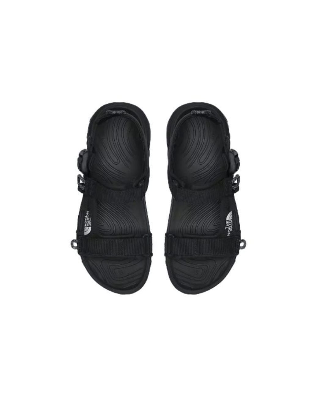 The North Face Black Explore Camp Sandals 'Tnf' for men