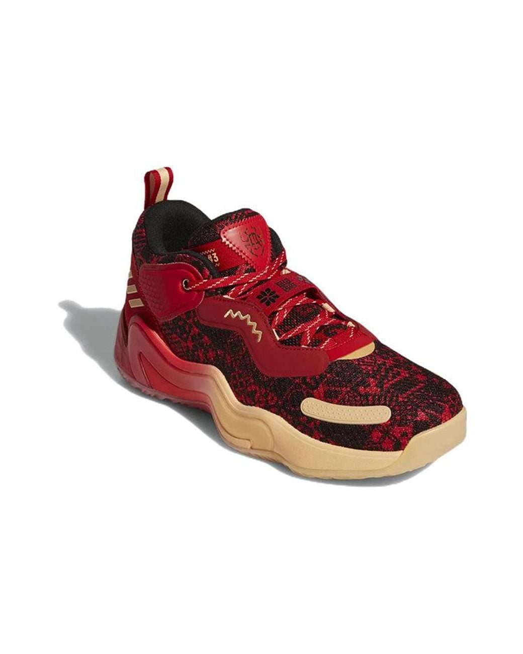Adidas Red D.O.N. Issue #3 Gca 'Chinese New Year' for men