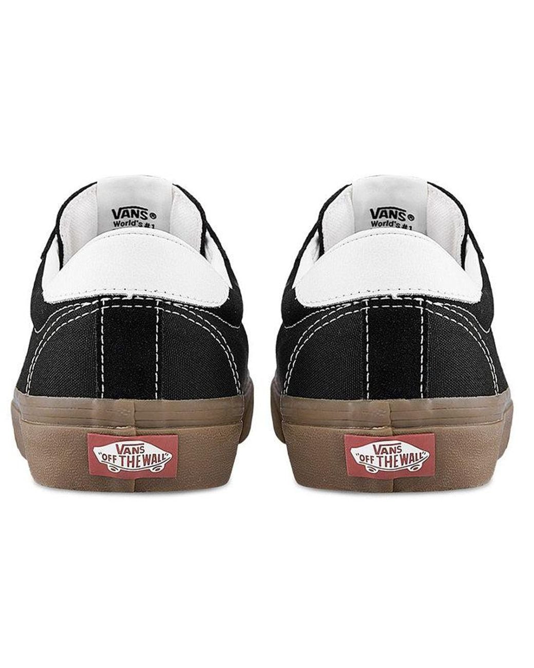 Vans Black Epoch Sport Gum' for men