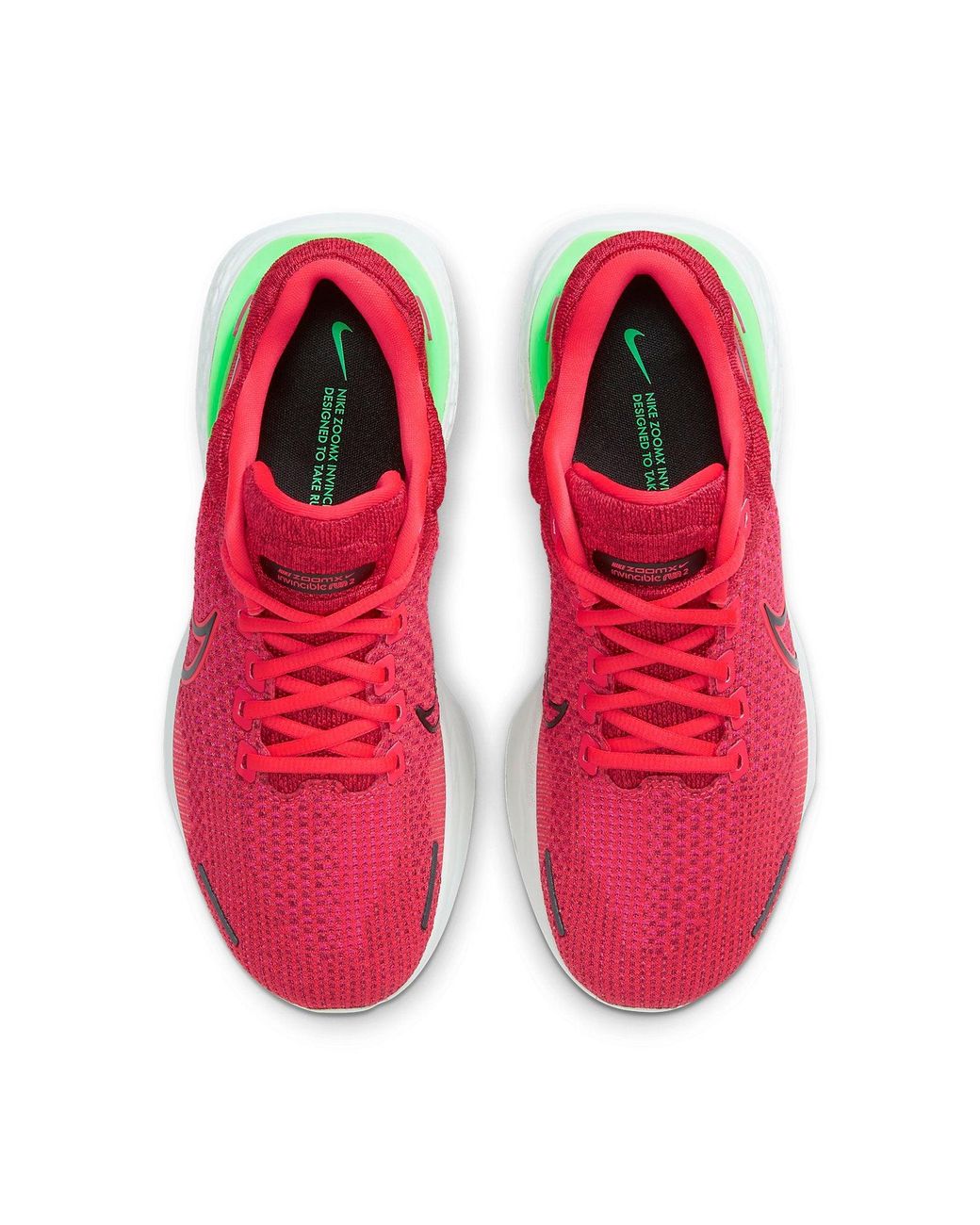 Nike Red Zoomx Invincible Run Flyknit 2 'Siren' for men