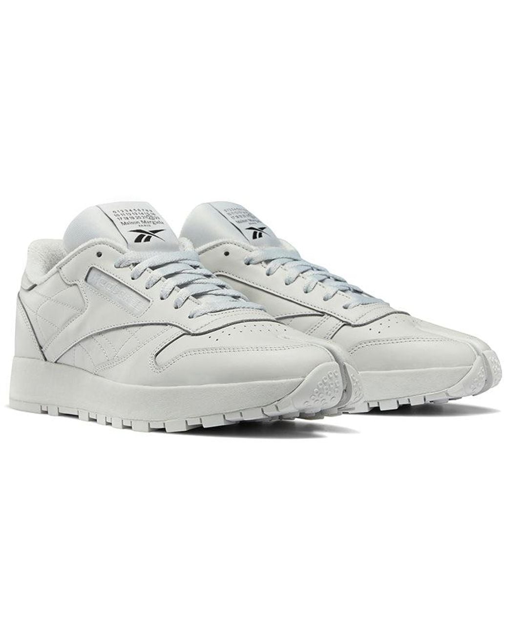Reebok White Maison Margiela X Classic Leather Tabi 'Pure' for men