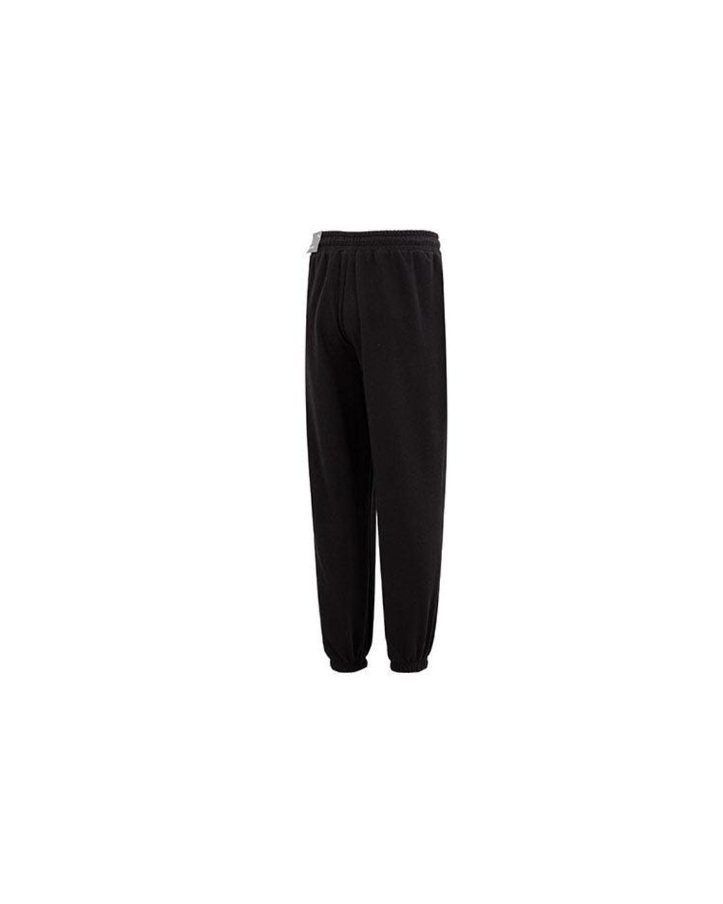 PUMA Black Team Pants Tr Logo Pants for men