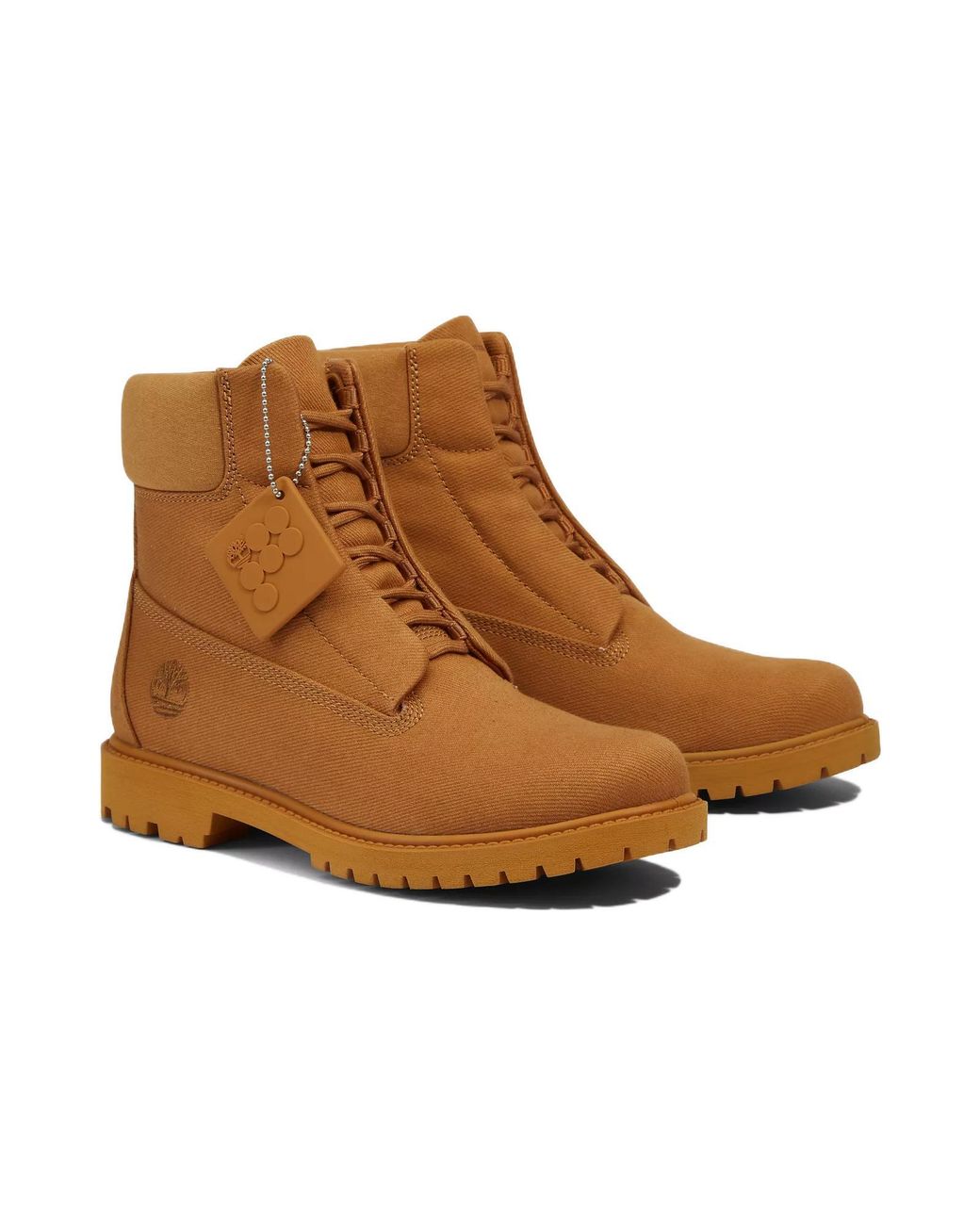 Timberland Brown (Wmns) X Pangaia Waterproof Inch Boots 'Wheat'
