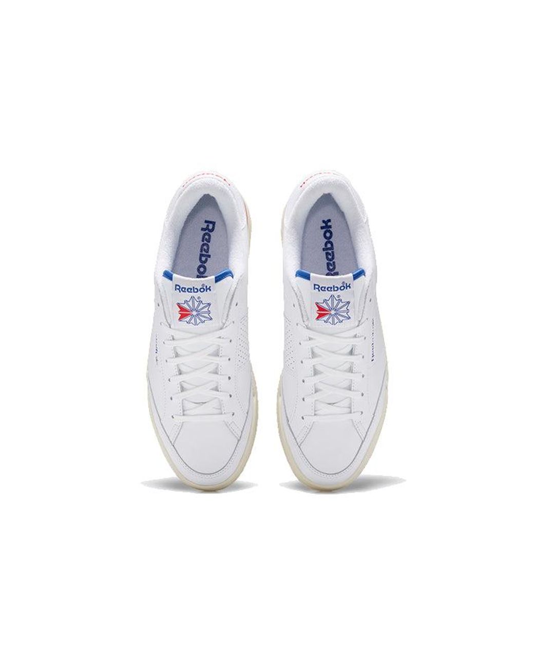 Reebok White Ad Court Skate Shoes for men