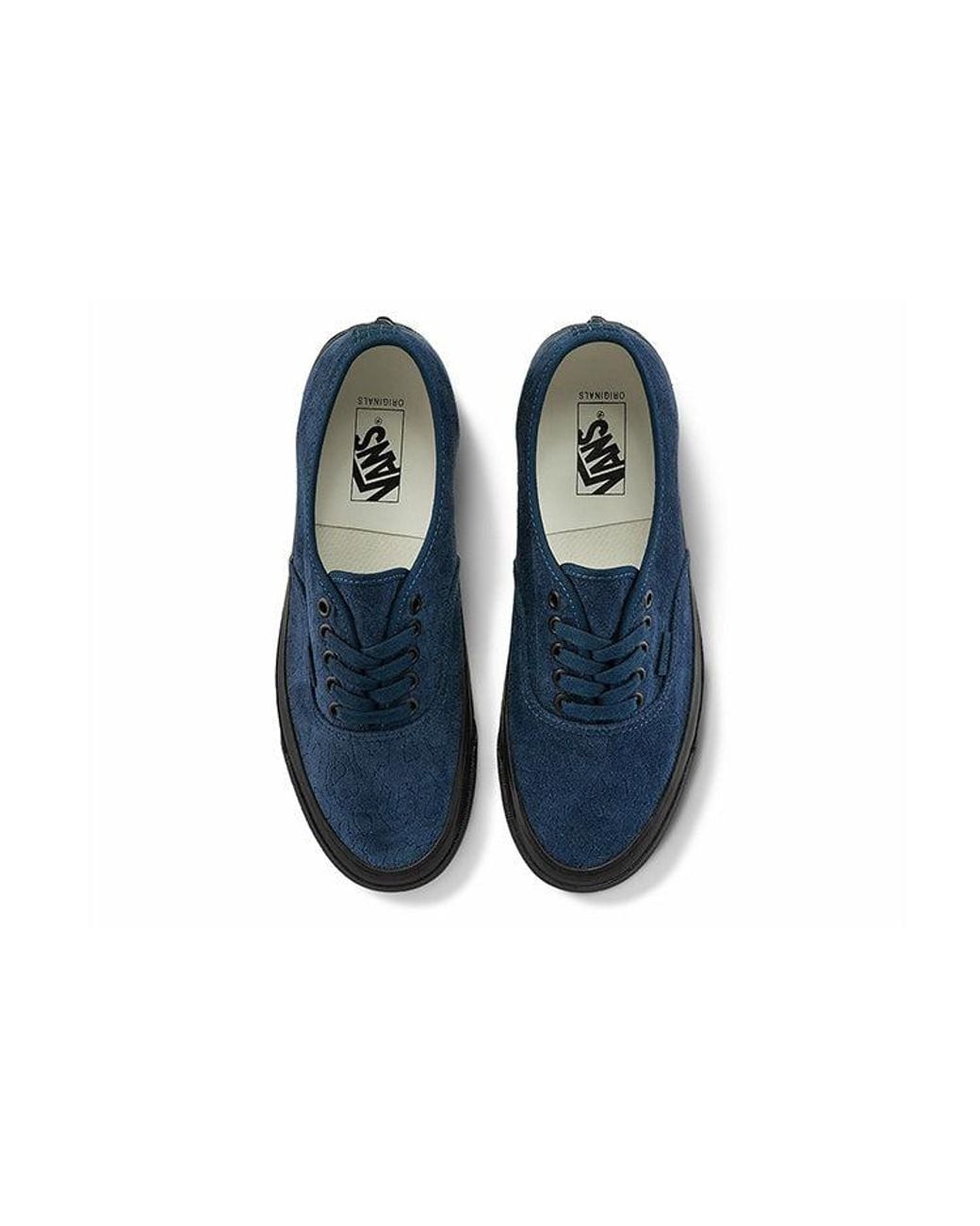 Vans Blue Og Authentic Lx 'Velvet Emboidery for men