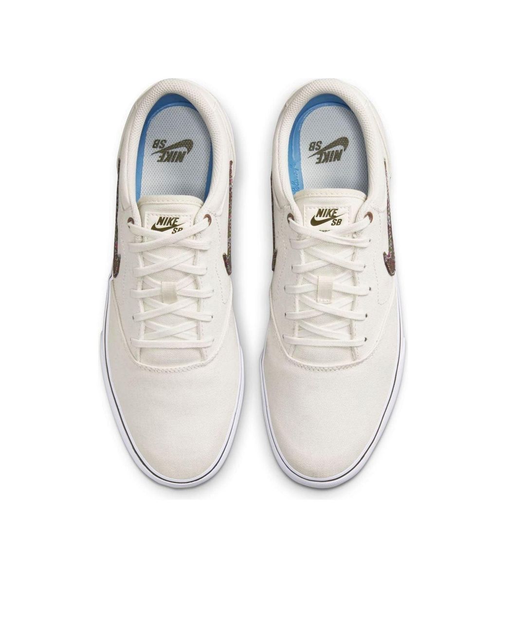 Nike White Chron 2 Canvas Premium Sb 'Sail Sangria' for men