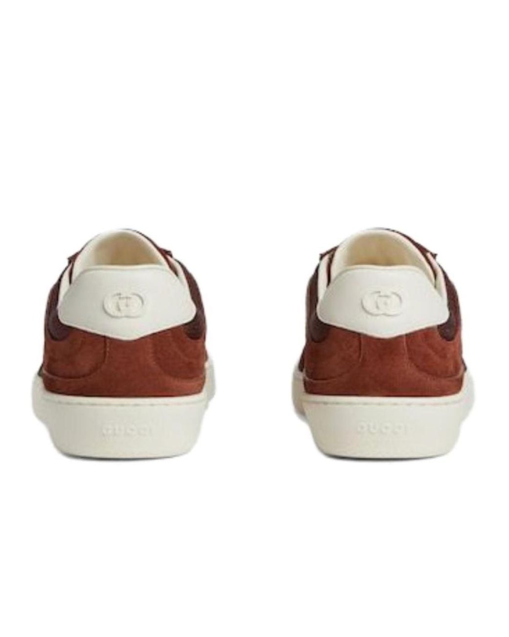 Gucci Brown Interlocking Suede for men