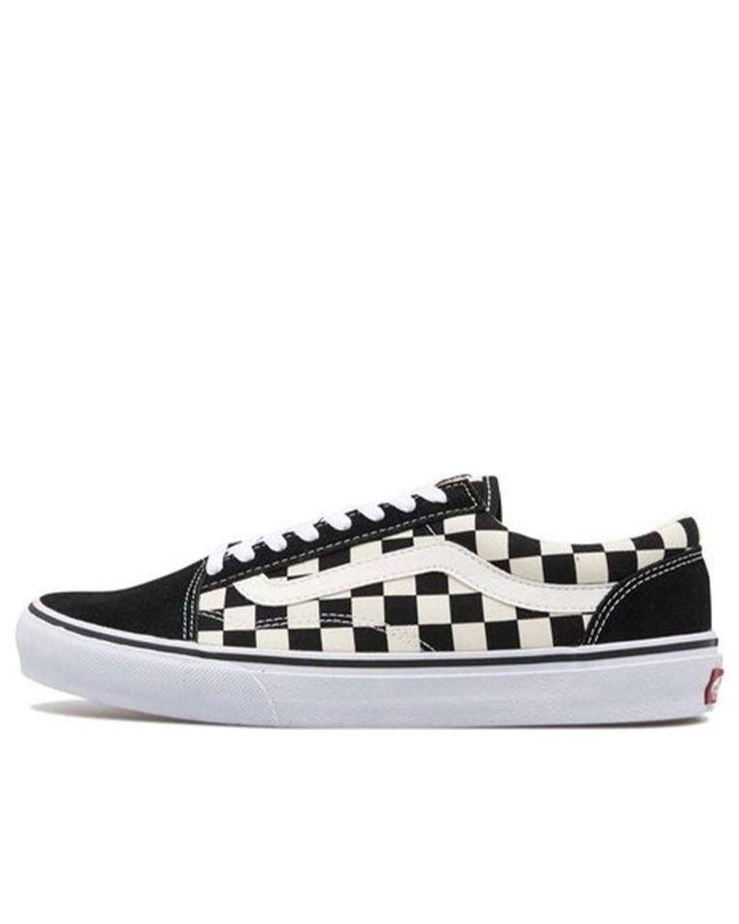Vans Black Old Skool Dx Check for men
