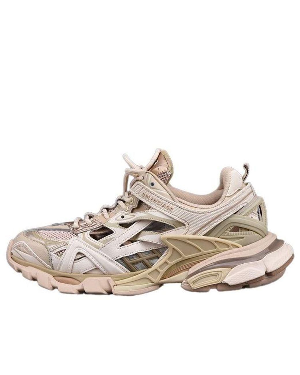 Balenciaga Natural Track 2 Low-top Sneakers Beige