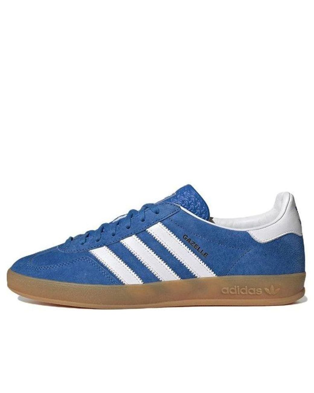 Adidas Blue Gazelle Indoor Bird Gum' for men