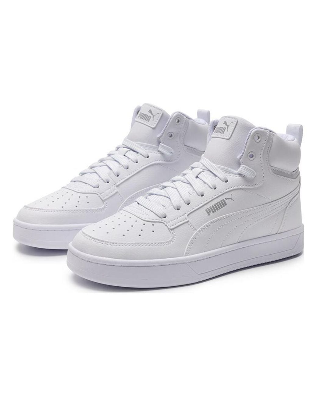 PUMA White Caven 2.0 Mid for men