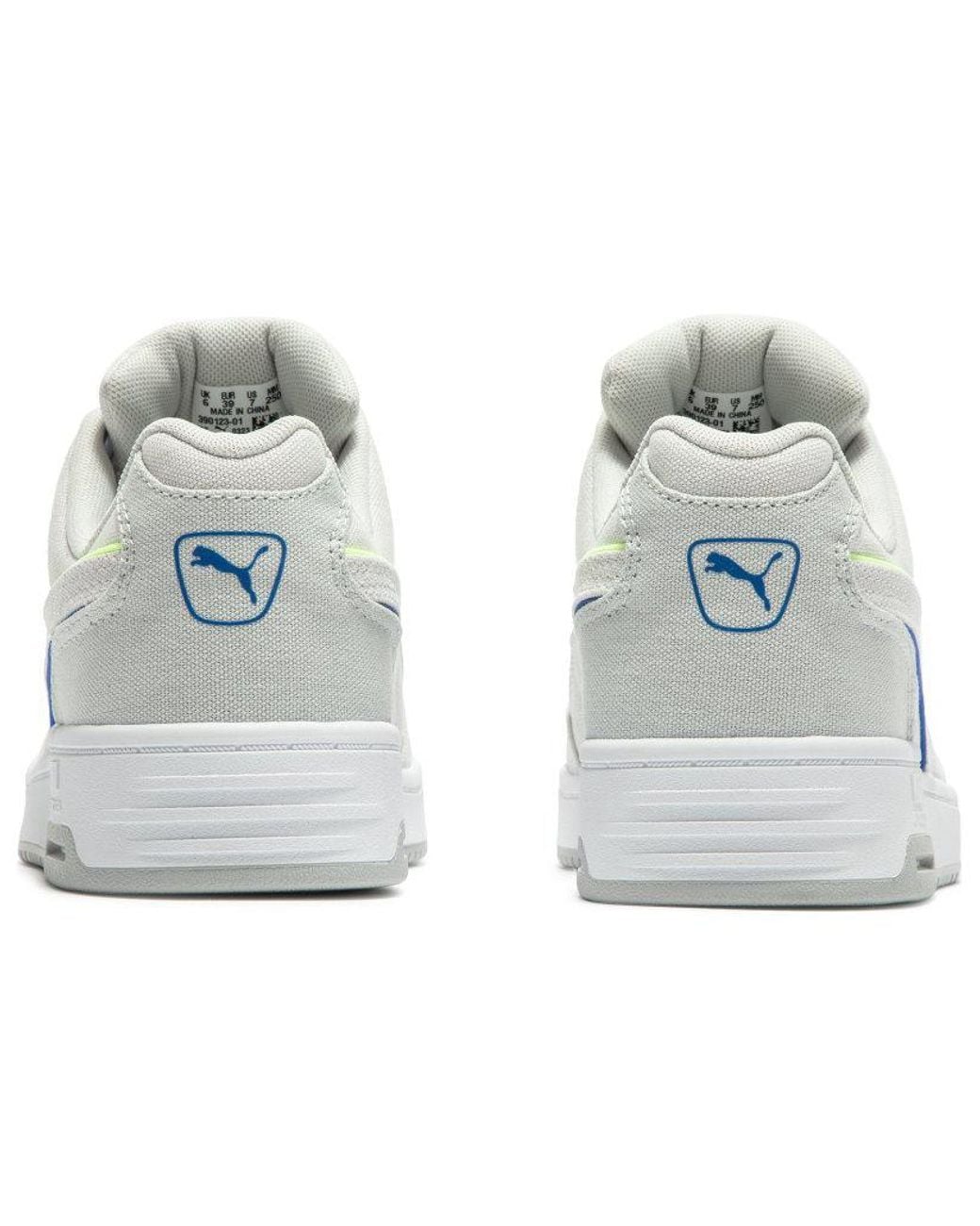 PUMA White Slipstream Lo Canvas for men