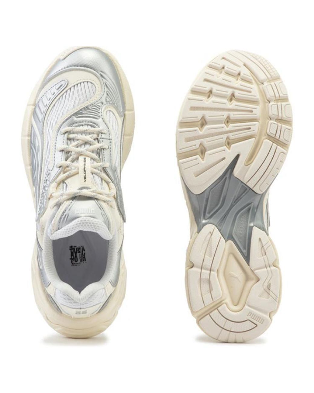 PUMA White Velophasis 002 Sneakers for men