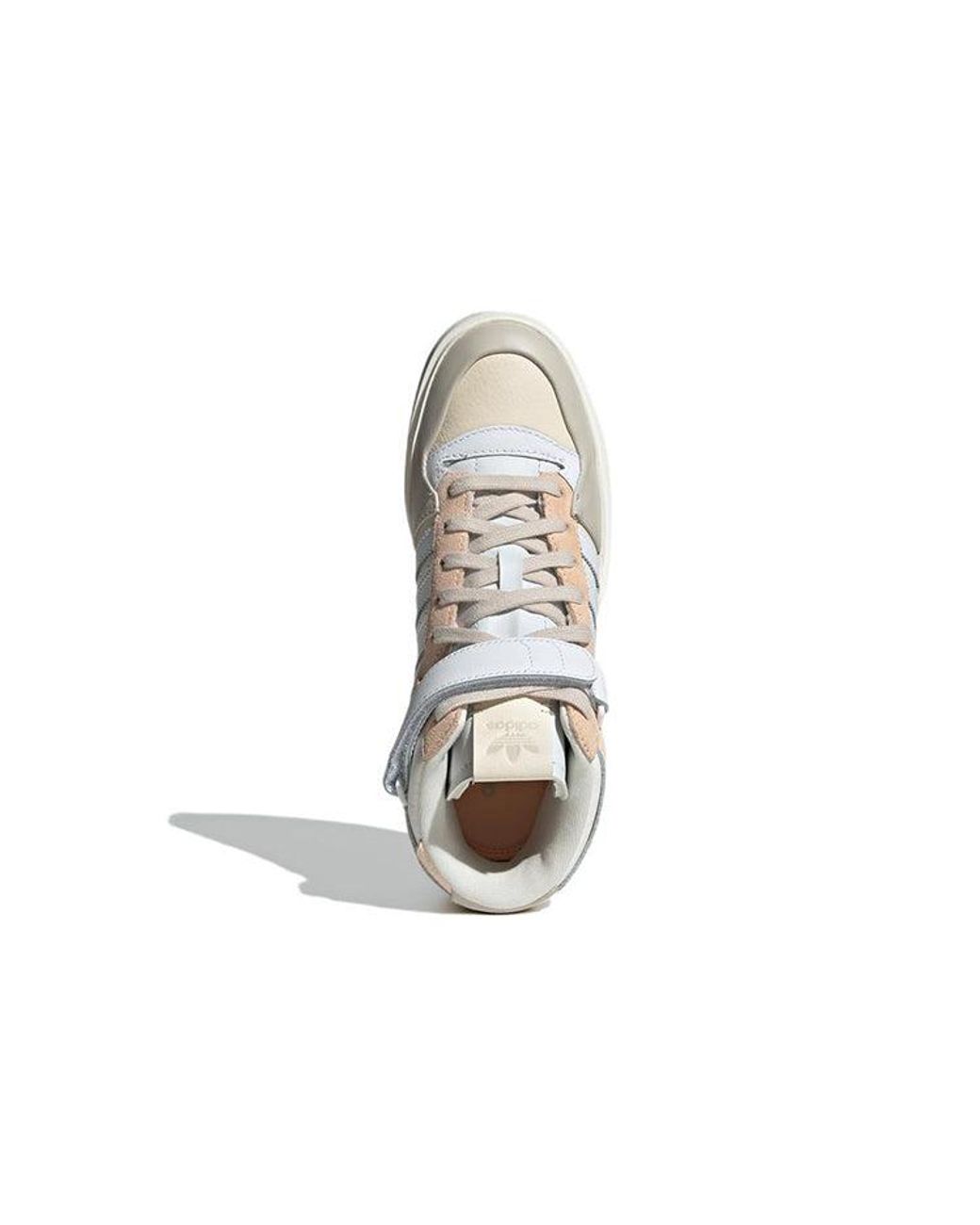 Adidas White (Wmns) Forum Bonega Mid Shoes 'Cloud Bliss'