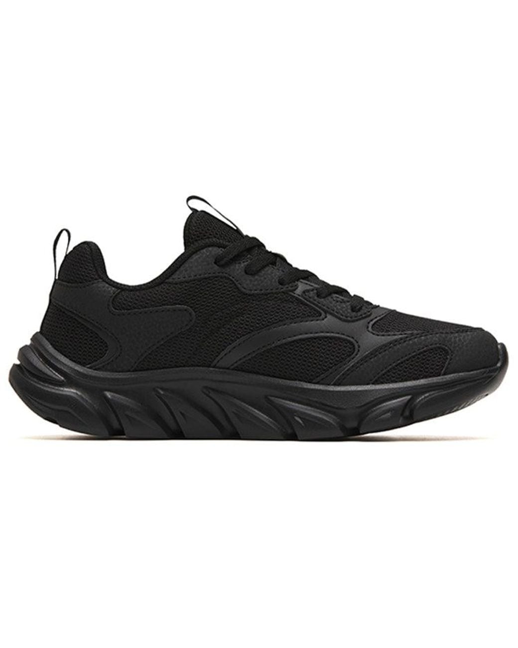 Anta Black (Wmns) Running Series Sneakers 'Pure'