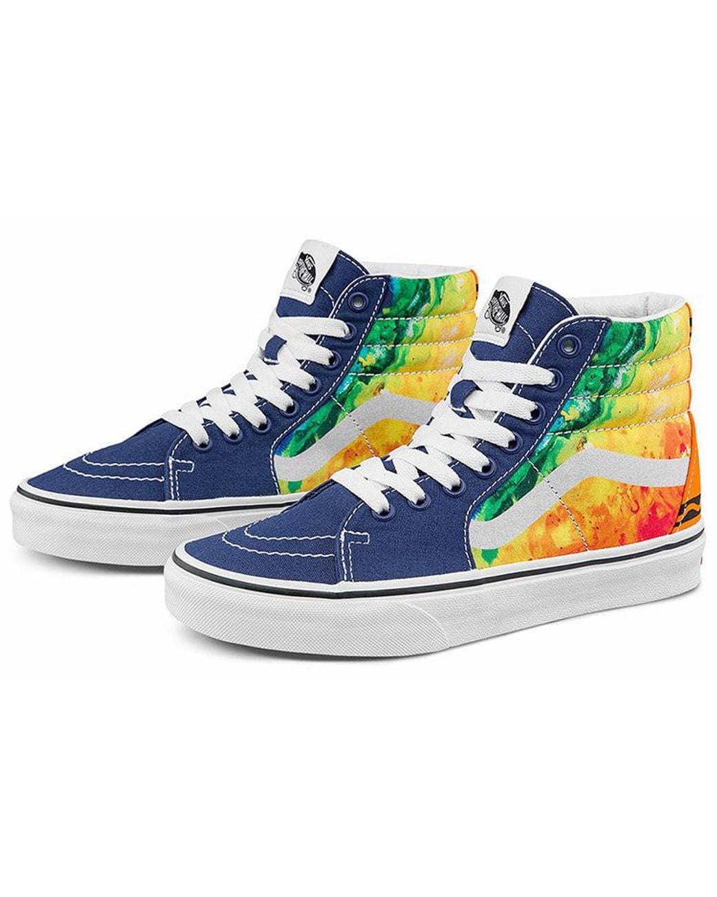 Vans Blue Crayola X Sk8-Hi 'Mashup Melt' for men