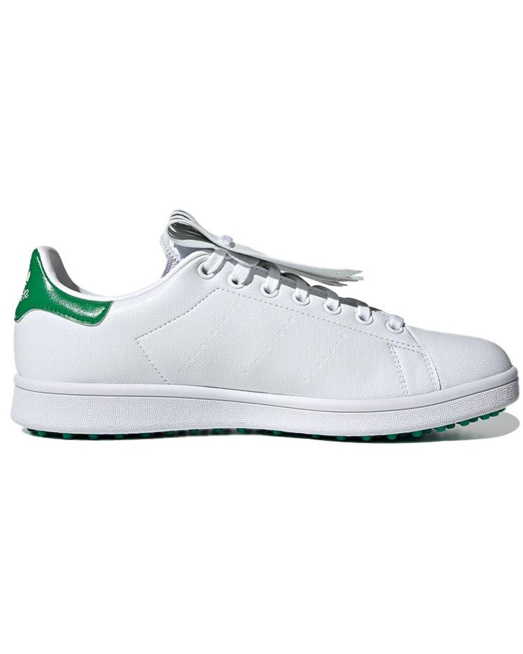 Adidas White Stan Smith Primegreen Spikeless Golf for men